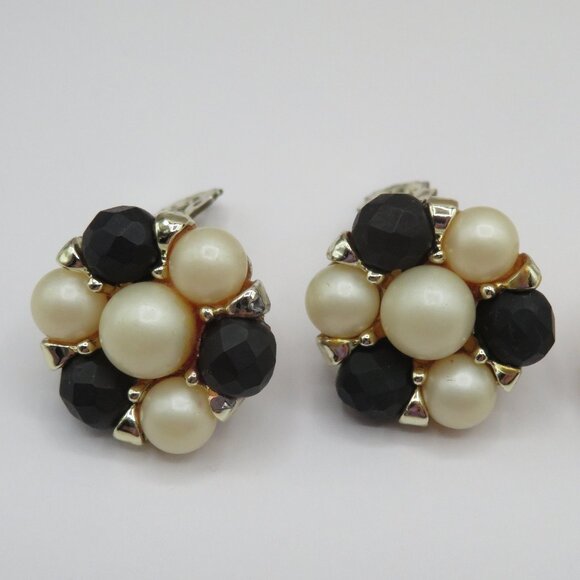 Vintage Clip-on Earrings 3 Pairs One Pair Made in Germany - Picture 8 of 9